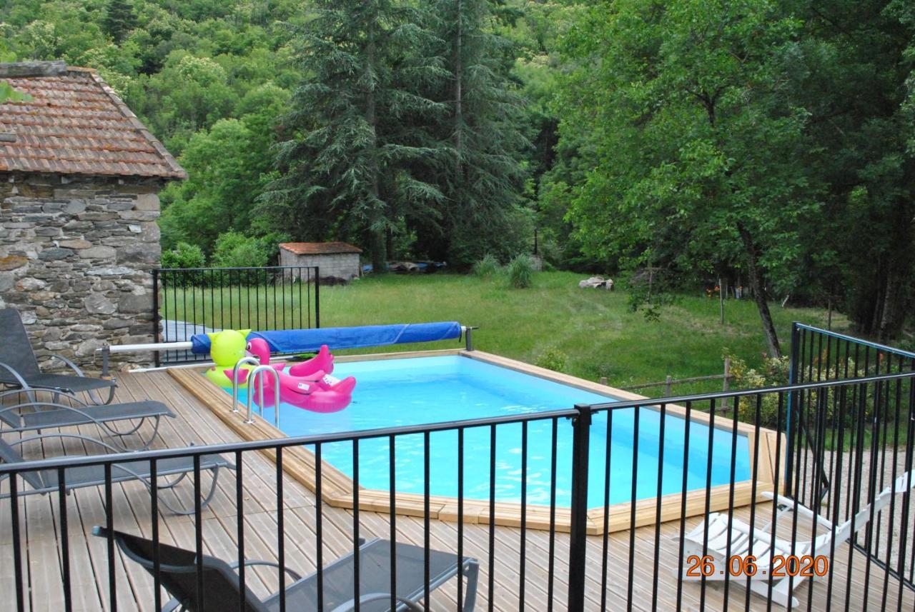 Alberguiere - Piscine Chauffee - Plancha - Barbecue Sainte-Croix-Vallee-Francaise Экстерьер фото